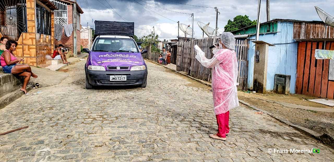 Camacã: Ação Educativa contra o COVID-19 é realizada no Bairro Novo em São João do Panelinha